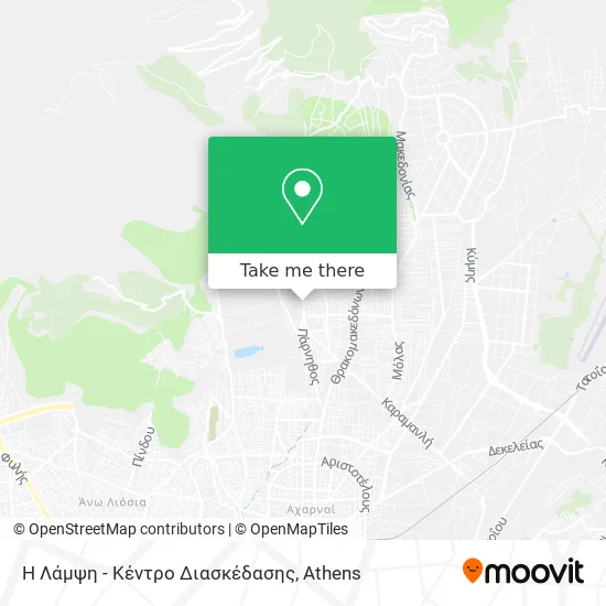 Η Λάμψη - Κέντρο Διασκέδασης map
