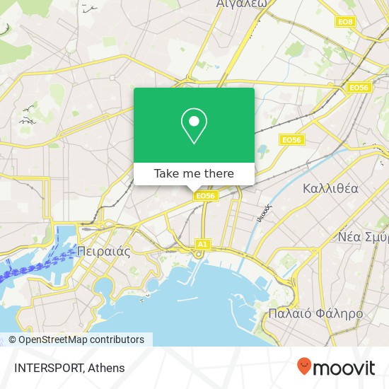 INTERSPORT map