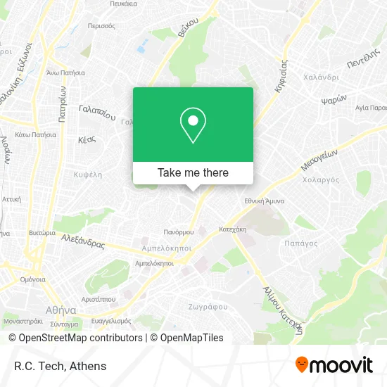 R.C. Tech map