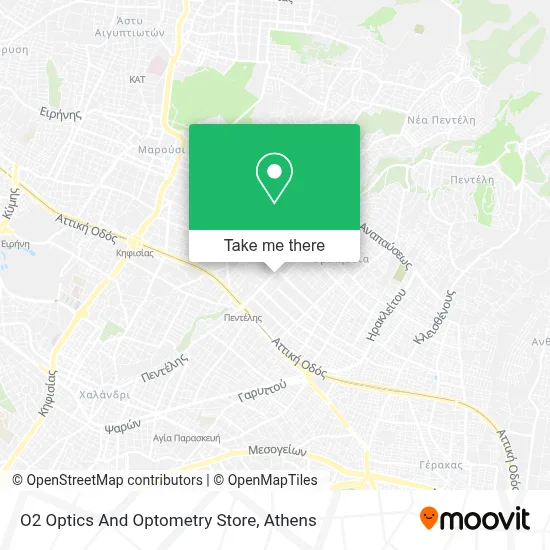 O2 Optics And Optometry Store map
