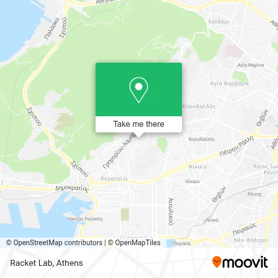 Racket Lab map