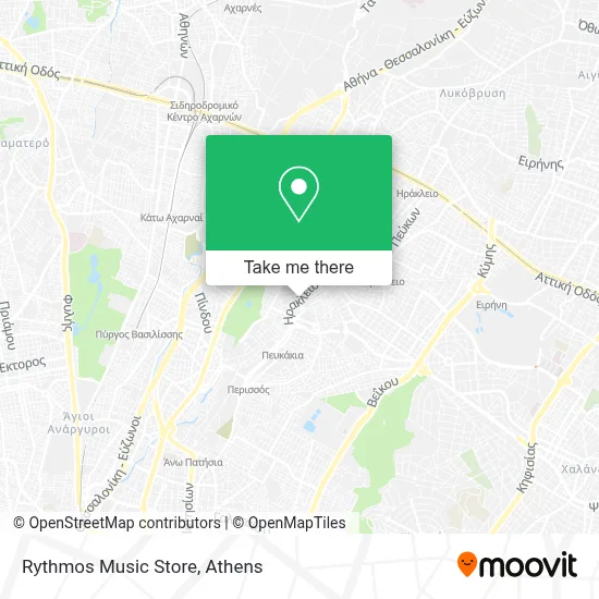Rythmos Music Store map