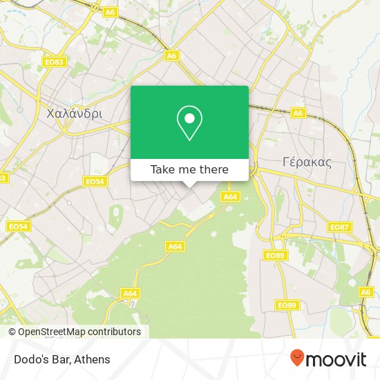 Dodo's Bar map