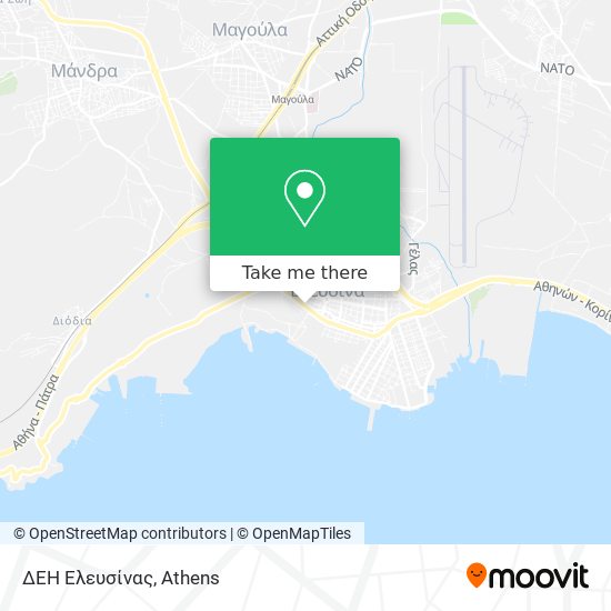 ΔΕΗ Ελευσίνας map