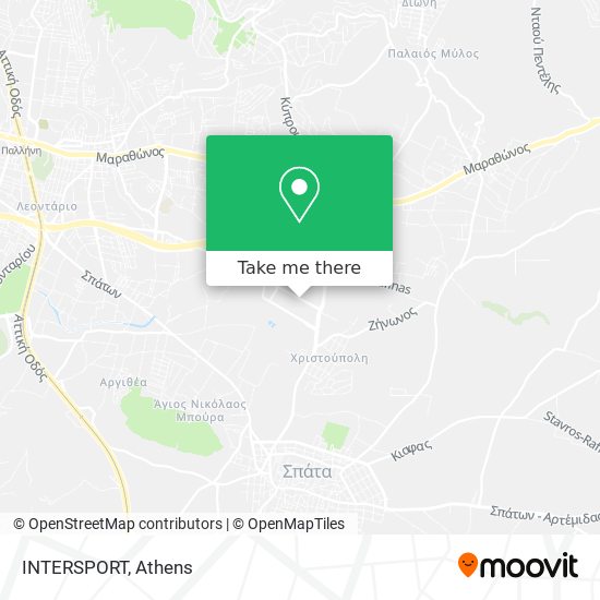 INTERSPORT map