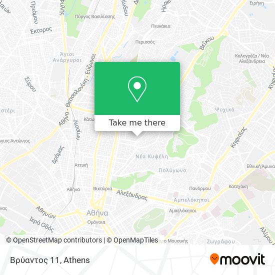 Βρύαντος 11 map