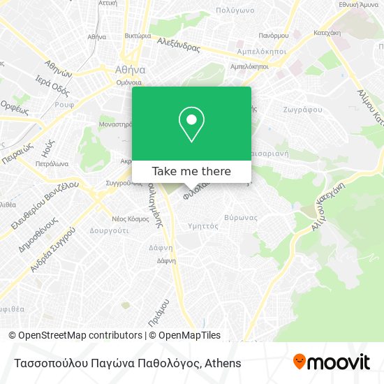 Τασσοπούλου Παγώνα Παθολόγος map