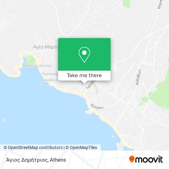 Άγιος Δημήτριος map