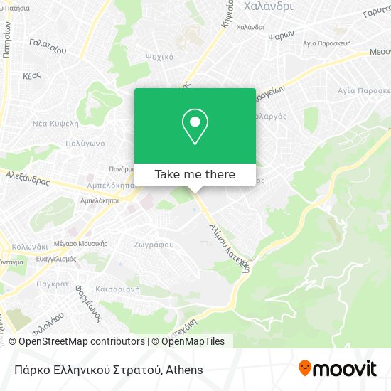 Πάρκο Ελληνικού Στρατού map