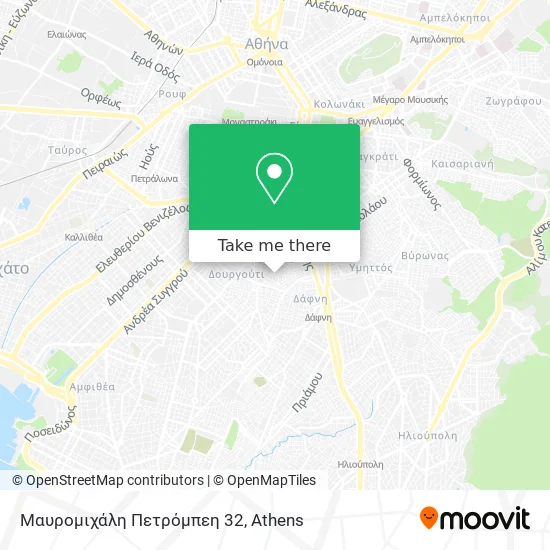 Μαυρομιχάλη Πετρόμπεη 32 map