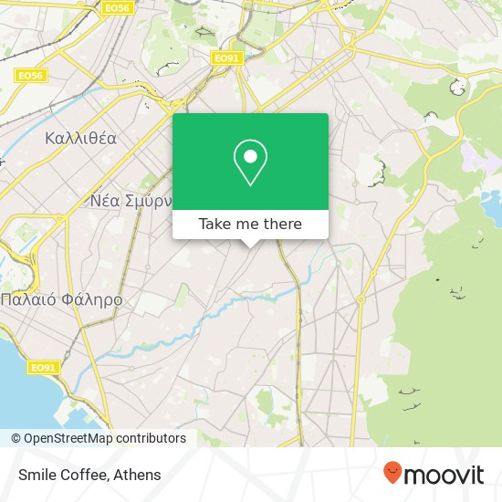 Smile Coffee map