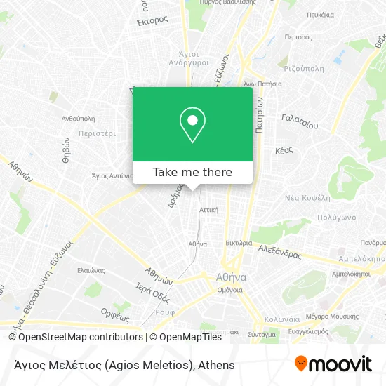 Άγιος Μελέτιος (Agios Meletios) map