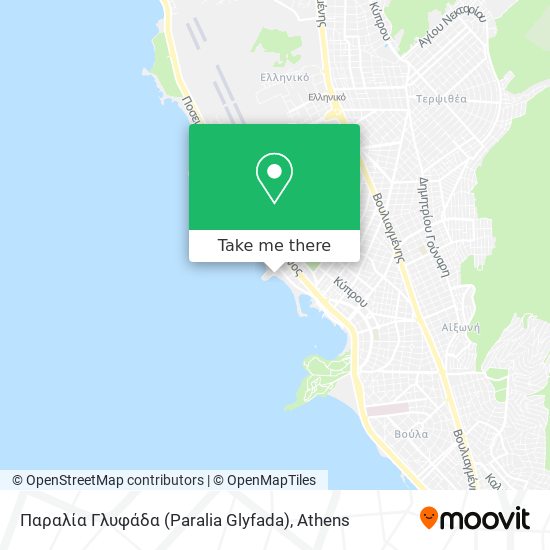 Παραλία Γλυφάδα (Paralia Glyfada) map