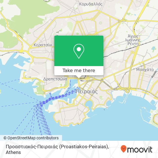 Προαστιακός-Πειραιάς (Proastiakos-Peiraias) map