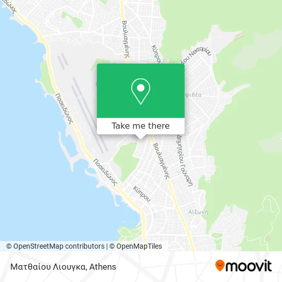 Ματθαίου Λιουγκα map