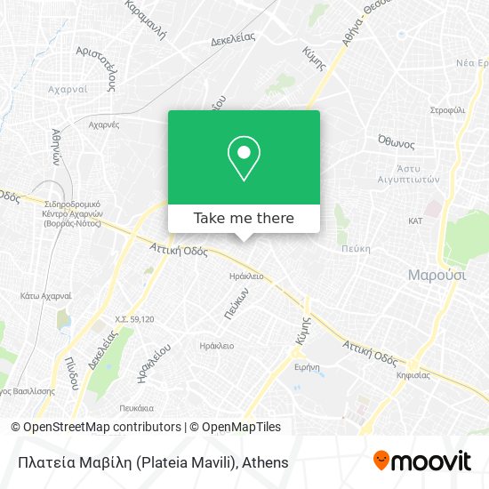 Πλατεία Μαβίλη (Plateia Mavili) map