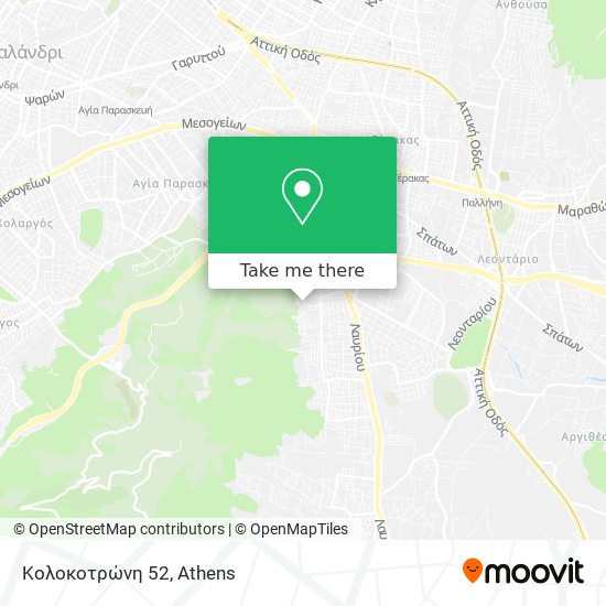 Κολοκοτρώνη 52 map