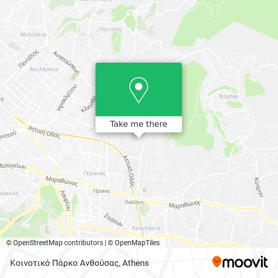 Κοινοτικό Πάρκο Ανθούσας map