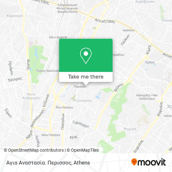 Αγια Αναστασία. Περισσος map