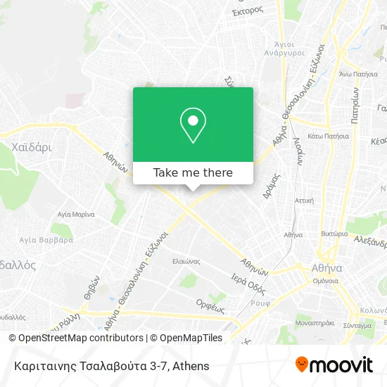 Καριταινης Τσαλαβούτα 3-7 map