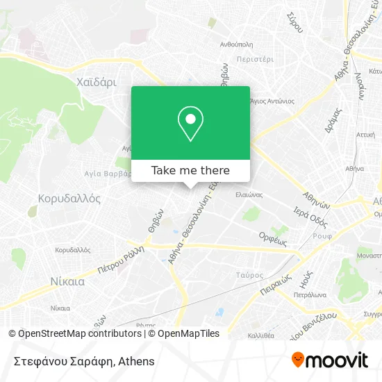 Στεφάνου Σαράφη map
