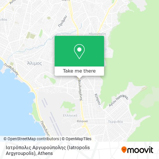 Ιατρόπολις Αργυρούπολης (Iatropolis Argyroupolis) map