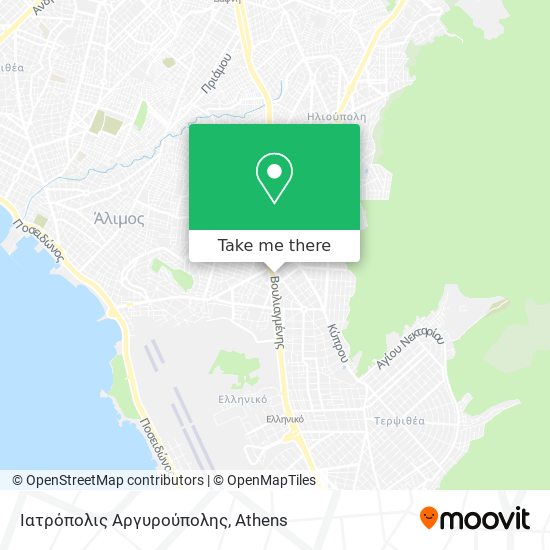 Ιατρόπολις Αργυρούπολης map