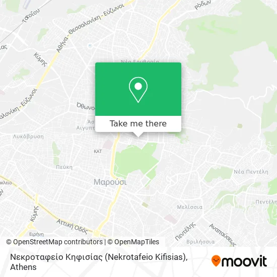 Νεκροταφείο Κηφισίας (Nekrotafeio Kifisias) map