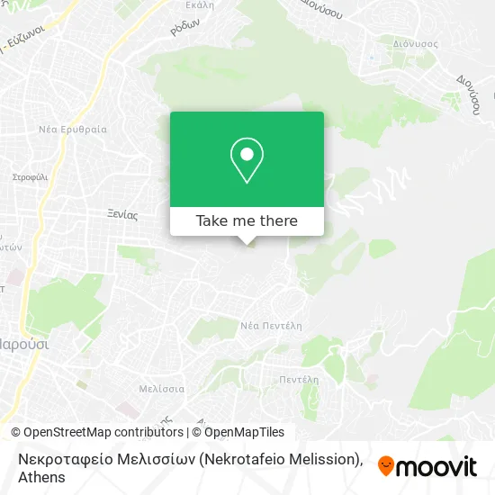 Νεκροταφείο Μελισσίων (Nekrotafeio Melission) map