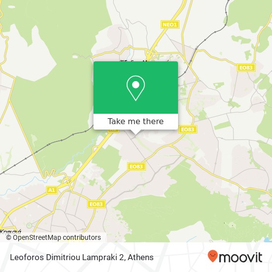 Leoforos Dimitriou Lampraki 2 map