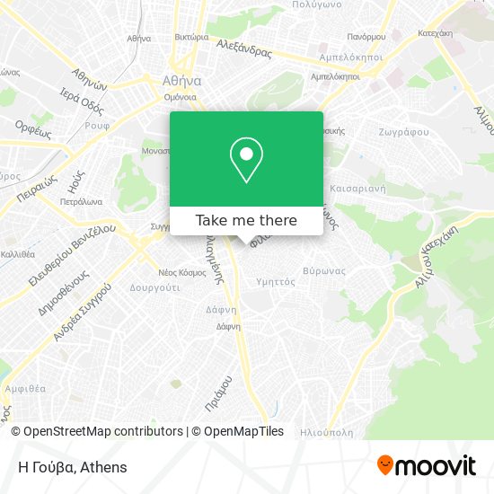 Η Γούβα map