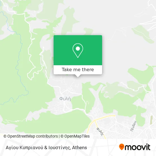 Αγίου Κυπριανού & Ιουστίνης map