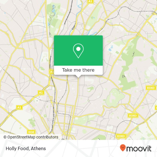 Holly Food map