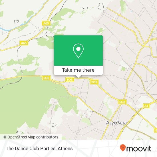 The Dance Club Parties map