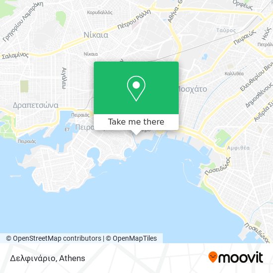 Δελφινάριο map
