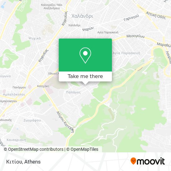 Κιτίου map