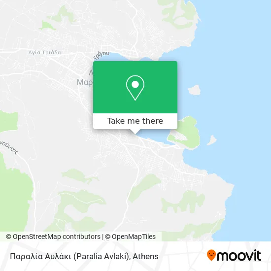 Παραλία Αυλάκι (Paralia Avlaki) map