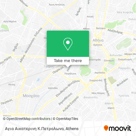 Αγια Αικατερινη Κ.Πετραλωνα map