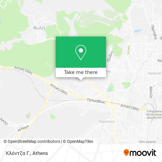 Κλόντζα Γ. map