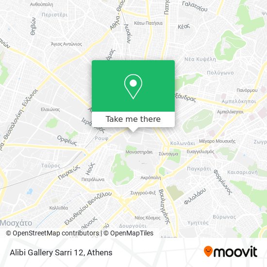Alibi Gallery Sarri 12 map