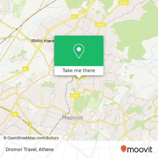 Dromor Travel map