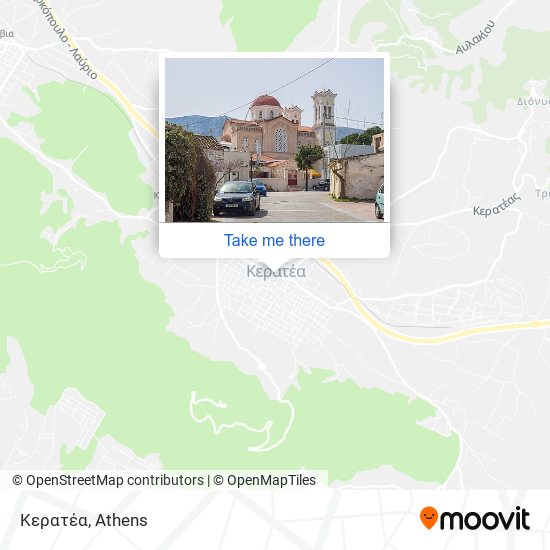 Κερατέα map