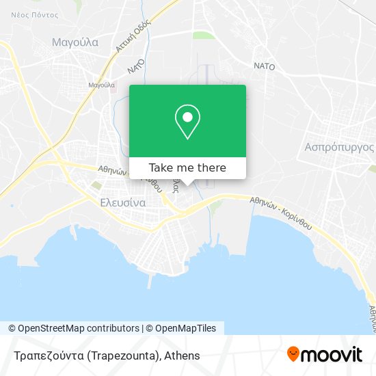 Τραπεζούντα (Trapezounta) map