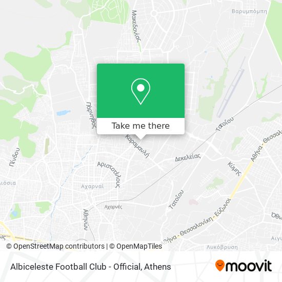 Albiceleste Football Club - Official map