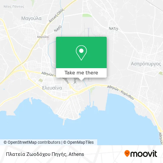 Πλατεία Ζωοδόχου Πηγής map