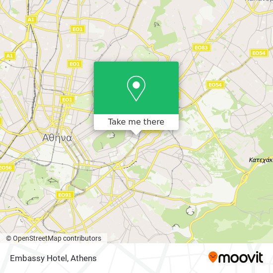 Embassy Hotel map