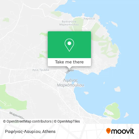 Ραφήνας-Λαυρίου map