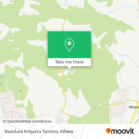 Βασιλικά Κτήματα Τατοΐου map