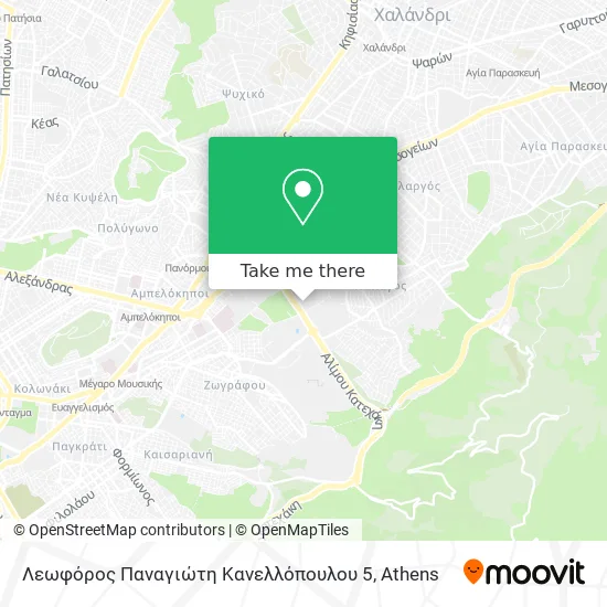 Λεωφόρος Παναγιώτη Κανελλόπουλου 5 map