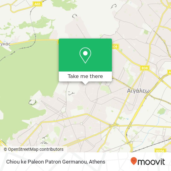 Chiou ke Paleon Patron Germanou map